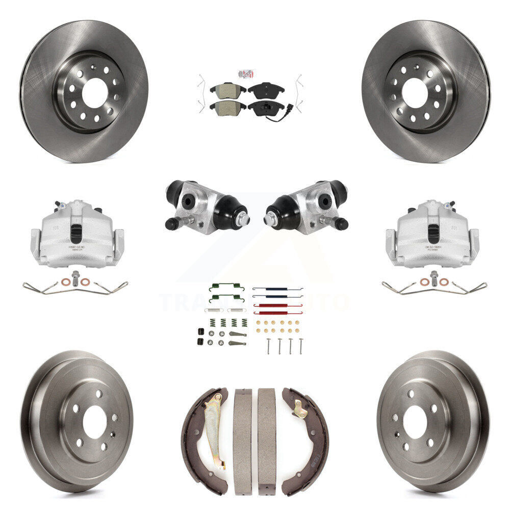 Transit Auto KC8-101623N Disc Brake Kit for 2011-2012 Volkswagen Jetta - Front and Rear product image