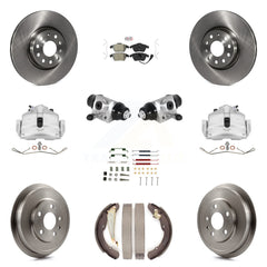 Transit Auto KC8-101623N Disc Brake Kit for 2011-2012 Volkswagen Jetta - Front and Rear product image