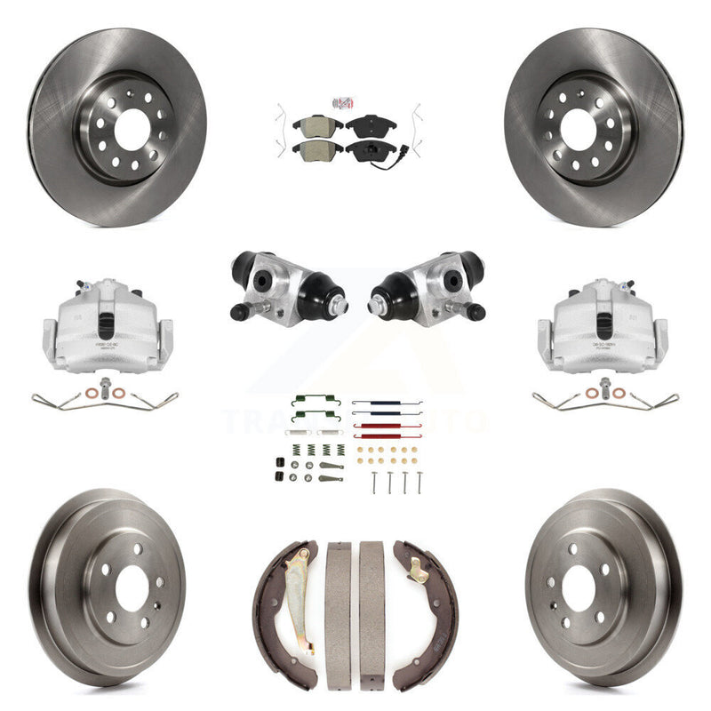 Transit Auto KC8-101623N Disc Brake Kit for 2011-2012 Volkswagen Jetta - Front and Rear product image