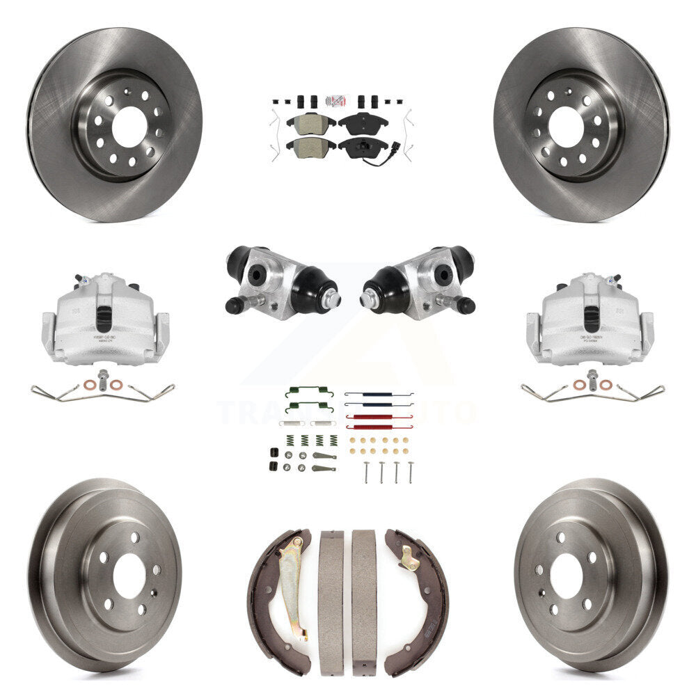 Transit Auto KC8-101624N Disc Brake Kit for 2011-2012 Volkswagen Jetta - Front and Rear product image
