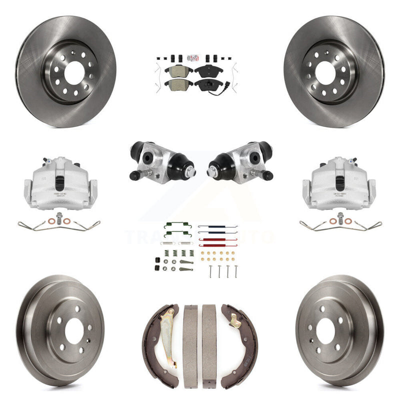 Transit Auto KC8-101624N Disc Brake Kit for 2011-2012 Volkswagen Jetta - Front and Rear product image
