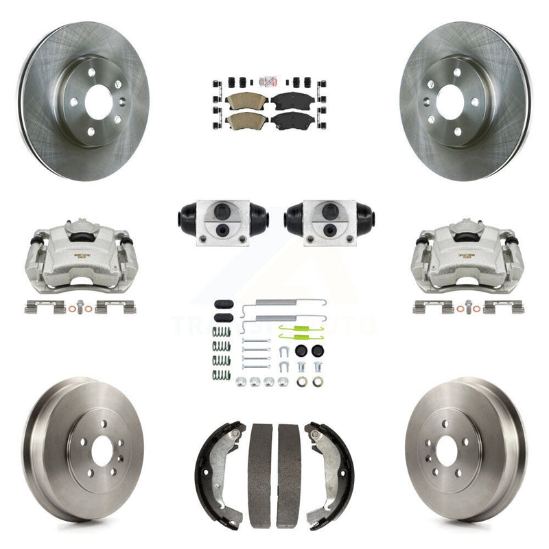 Transit Auto KC8-101625N Disc Brake Kit for 2011-2016 Chevrolet Cruze Limited, Chevrolet Cruze - Front and Rear product image