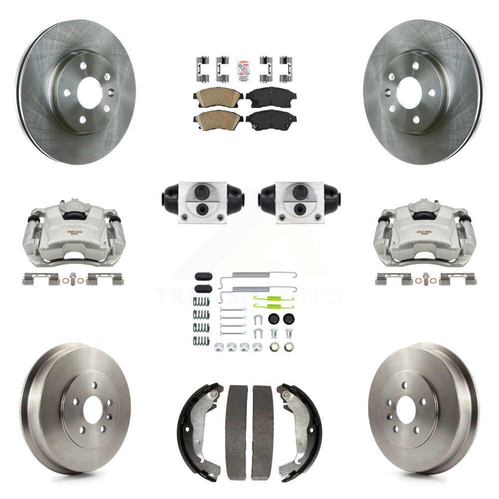 Transit Auto KC8-101626N Disc Brake Kit for 2011-2016 Chevrolet Cruze Limited, Chevrolet Cruze - Front and Rear product image