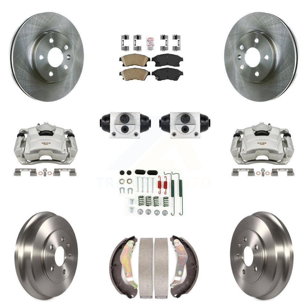 Transit Auto KC8-101628N Disc Brake Kit for 2012-2017 Chevrolet Sonic - Front and Rear product image