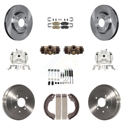 Transit Auto KC8-101634N Disc Brake Kit for 2009-2014 Nissan Cube - Front and Rear product image