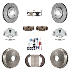 Transit Auto KC8-101639N Disc Brake Kit for 2001-2007 Chrysler Town & Country, Dodge Caravan, Dodge Grand Caravan - Front and Rear product image