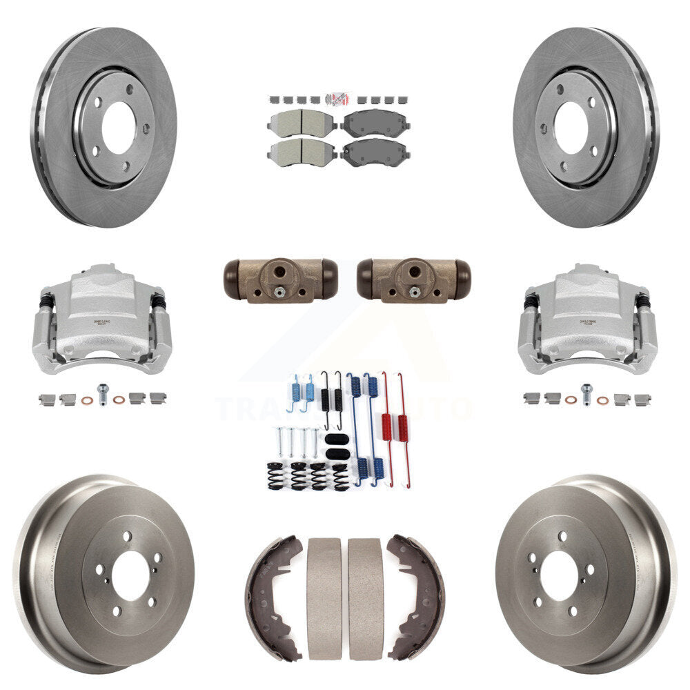 Transit Auto KC8-101640N Disc Brake Kit for 2004-2007 Chrysler Town & Country, Dodge Caravan, Dodge Grand Caravan - Front and Rear product image