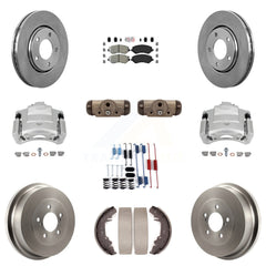 Transit Auto KC8-101641N Disc Brake Kit for 2004-2007 Chrysler Town & Country, Dodge Caravan, Dodge Grand Caravan - Front and Rear product image