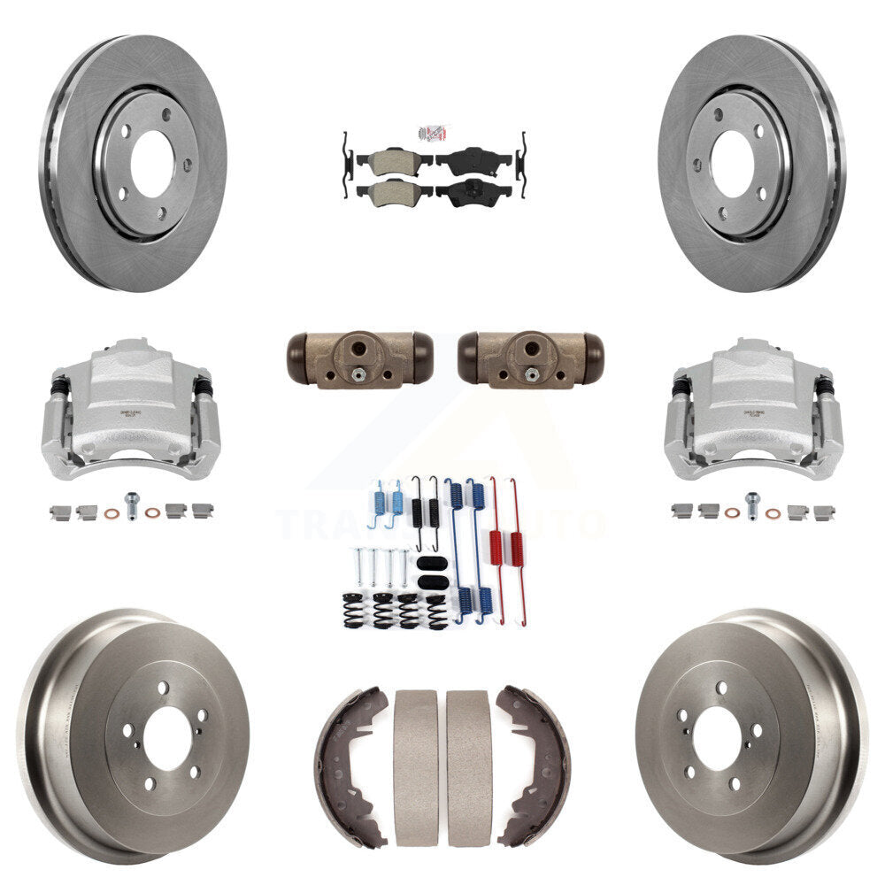 Transit Auto KC8-101642N Disc Brake Kit for 2004 Dodge Caravan - Front and Rear product image