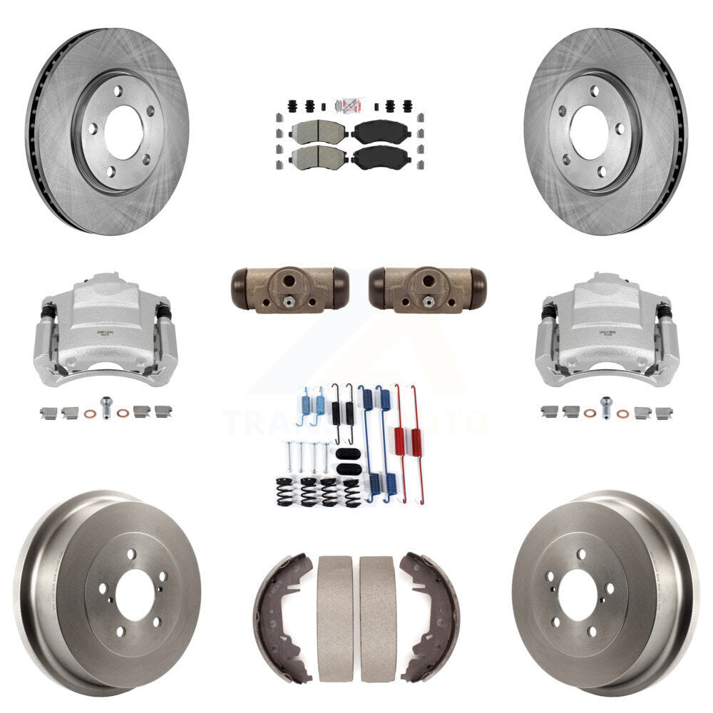 Transit Auto KC8-101644N Disc Brake Kit for 2006 Dodge Grand Caravan - Front and Rear product image