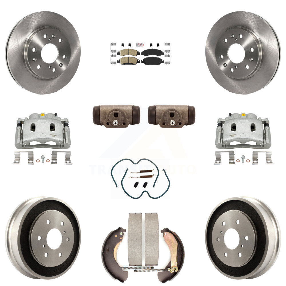 Transit Auto KC8-101645N Disc Brake Kit for 2005-2007 Chevrolet Silverado 1500 Classic, Chevrolet Silverado 1500, GMC Sierra 1500 - Front and Rear product image