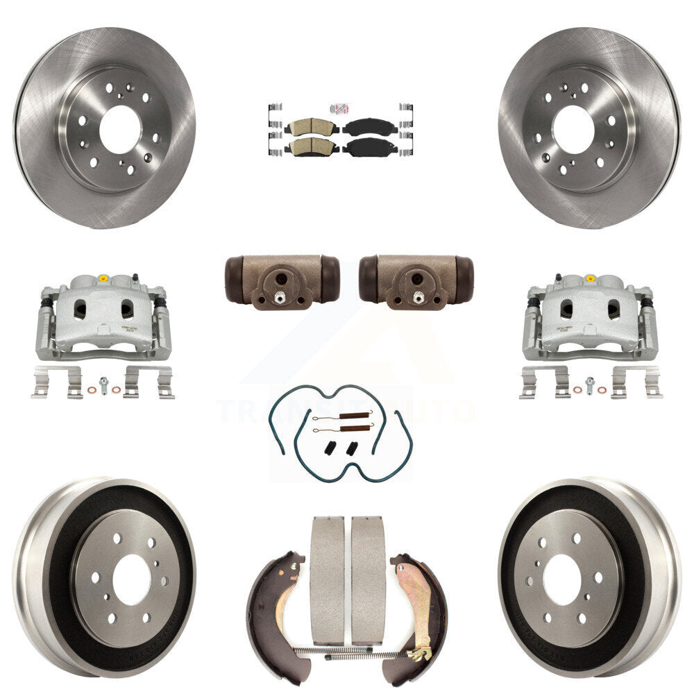Transit Auto KC8-101646N Disc Brake Kit for 2005-2007 Chevrolet Silverado 1500 Classic, Chevrolet Silverado 1500, GMC Sierra 1500 - Front and Rear product image