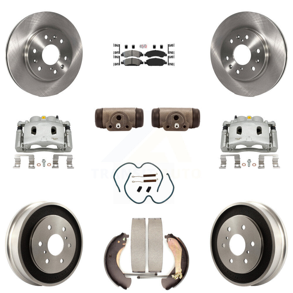 Transit Auto KC8-101647N Disc Brake Kit for 2005-2007 Chevrolet Silverado 1500 Classic, Chevrolet Silverado 1500, GMC Sierra 1500 - Front and Rear product image