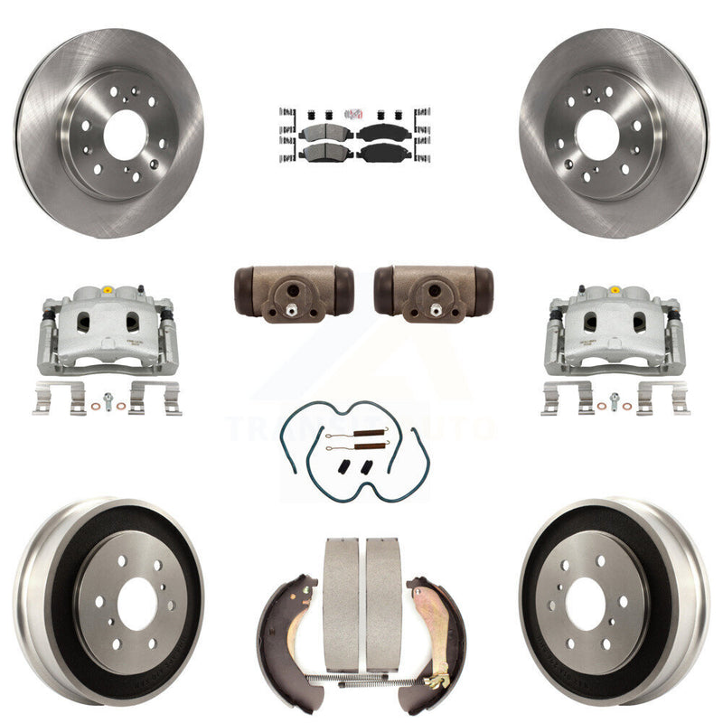 Transit Auto KC8-101647N Disc Brake Kit for 2005-2007 Chevrolet Silverado 1500 Classic, Chevrolet Silverado 1500, GMC Sierra 1500 - Front and Rear product image