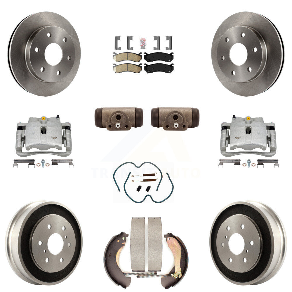 Transit Auto KC8-101648N Disc Brake Kit for 2005-2007 Chevrolet Silverado 1500 Classic, Chevrolet Silverado 1500, GMC Sierra 1500 - Front and Rear product image