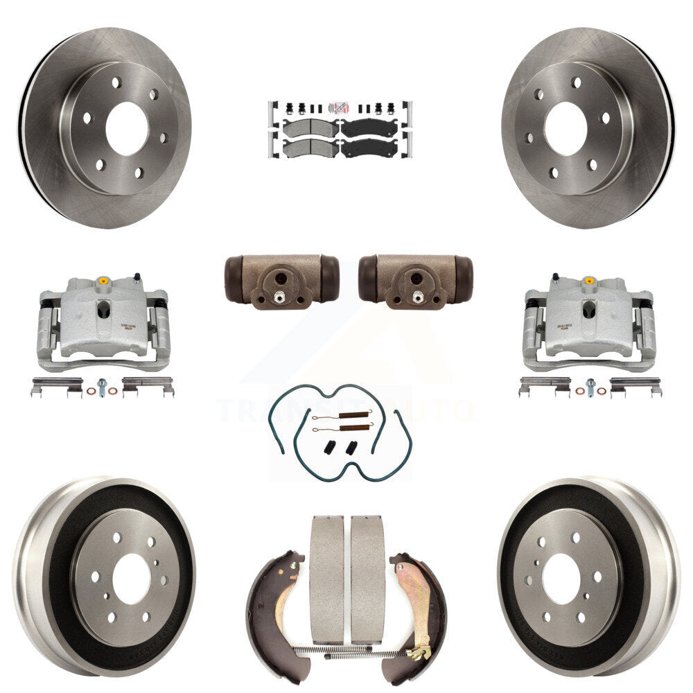 Transit Auto KC8-101649N Disc Brake Kit for 2005-2007 Chevrolet Silverado 1500 Classic, Chevrolet Silverado 1500, GMC Sierra 1500 - Front and Rear product image