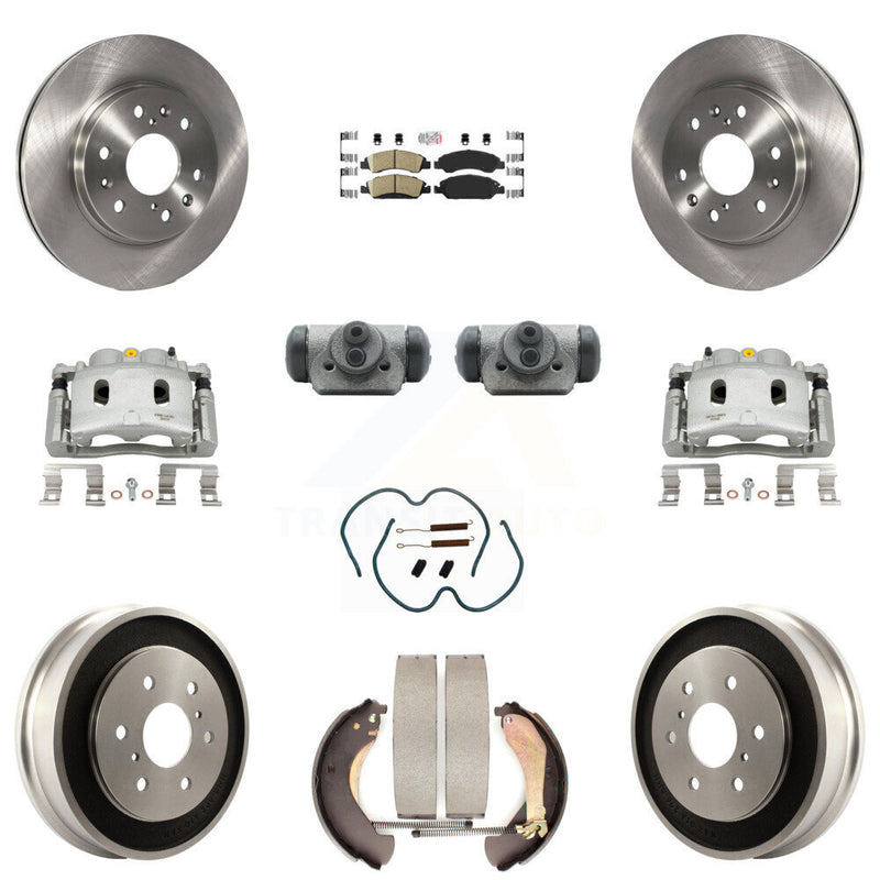 Transit Auto KC8-101650N Disc Brake Kit for 2005-2007 Chevrolet Silverado 1500, Chevrolet Silverado 1500 Classic, GMC Sierra 1500 - Front and Rear product image