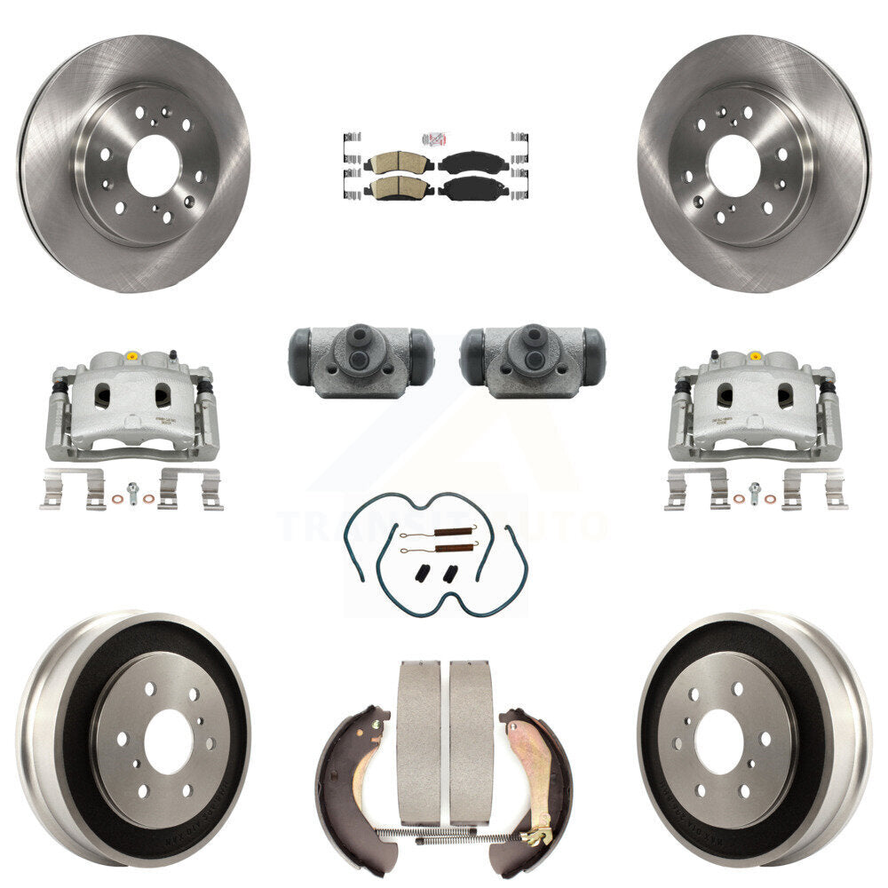 Transit Auto KC8-101651N Disc Brake Kit for 2005-2007 Chevrolet Silverado 1500, Chevrolet Silverado 1500 Classic, GMC Sierra 1500 - Front and Rear product image