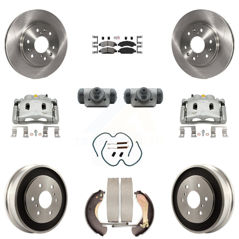 Transit Auto KC8-101652N Disc Brake Kit for 2005-2007 Chevrolet Silverado 1500, Chevrolet Silverado 1500 Classic, GMC Sierra 1500 - Front and Rear product image