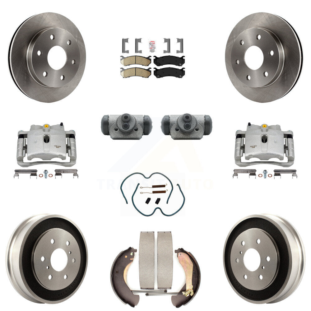 Transit Auto KC8-101653N Disc Brake Kit for 2005-2007 Chevrolet Silverado 1500 Classic, Chevrolet Silverado 1500, GMC Sierra 1500 - Front and Rear product image