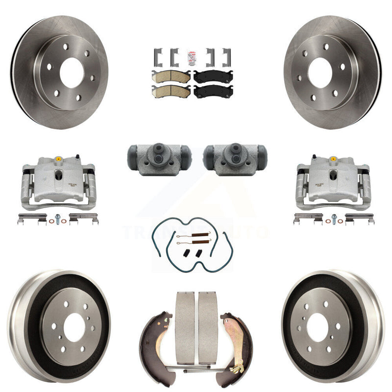 Transit Auto KC8-101653N Disc Brake Kit for 2005-2007 Chevrolet Silverado 1500 Classic, Chevrolet Silverado 1500, GMC Sierra 1500 - Front and Rear product image