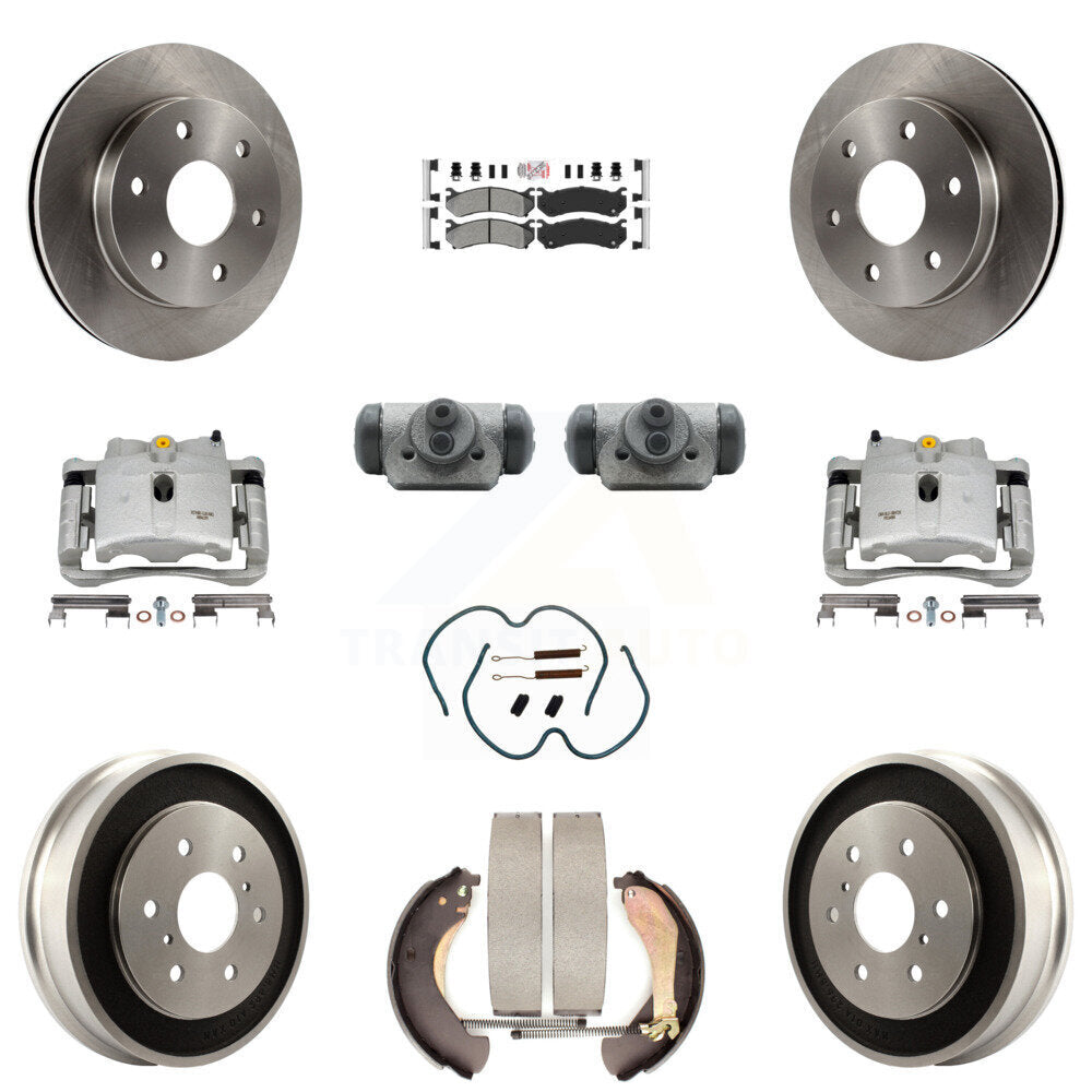 Transit Auto KC8-101654N Disc Brake Kit for 2005-2007 Chevrolet Silverado 1500 Classic, Chevrolet Silverado 1500, GMC Sierra 1500 - Front and Rear product image