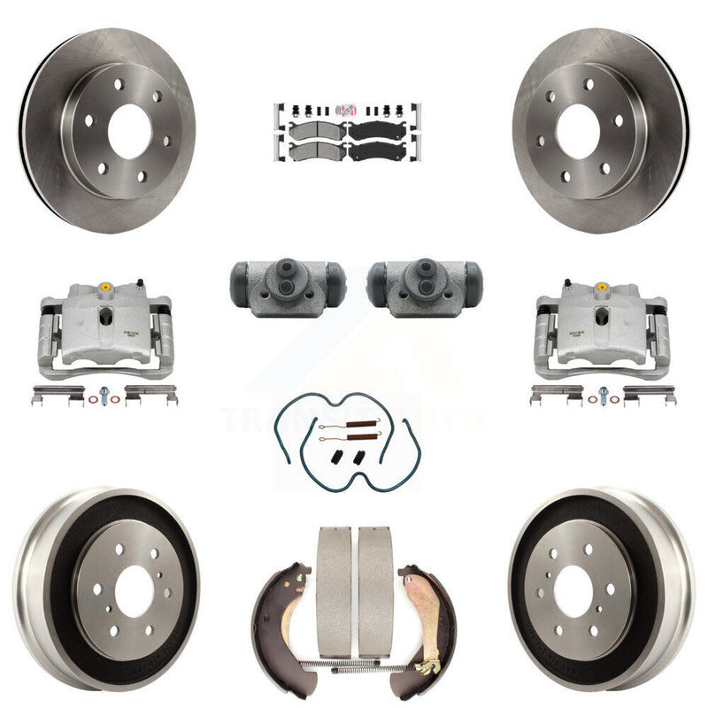 Transit Auto KC8-101654N Disc Brake Kit for 2005-2007 Chevrolet Silverado 1500 Classic, Chevrolet Silverado 1500, GMC Sierra 1500 - Front and Rear product image