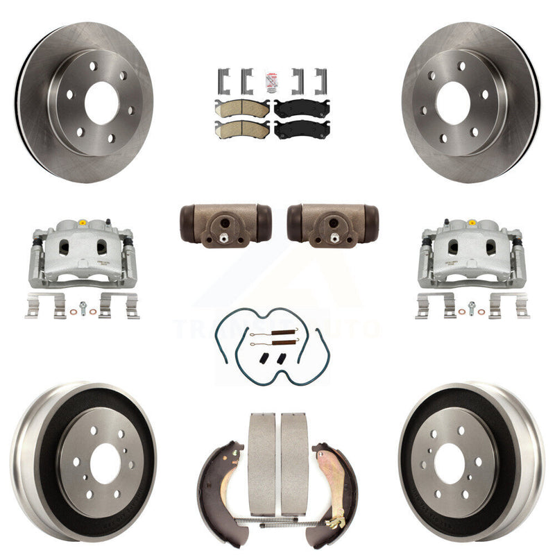 Transit Auto KC8-101655N Disc Brake Kit for 2007 Chevrolet Silverado 1500 - Front and Rear product image