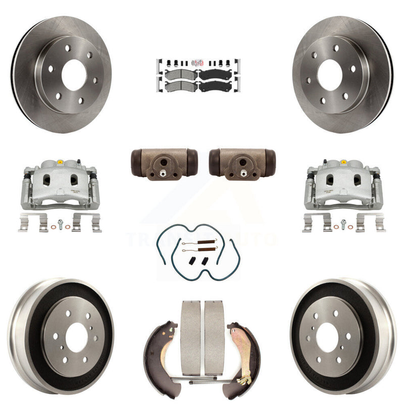 Transit Auto KC8-101656N Disc Brake Kit for 2007 Chevrolet Silverado 1500 - Front and Rear product image