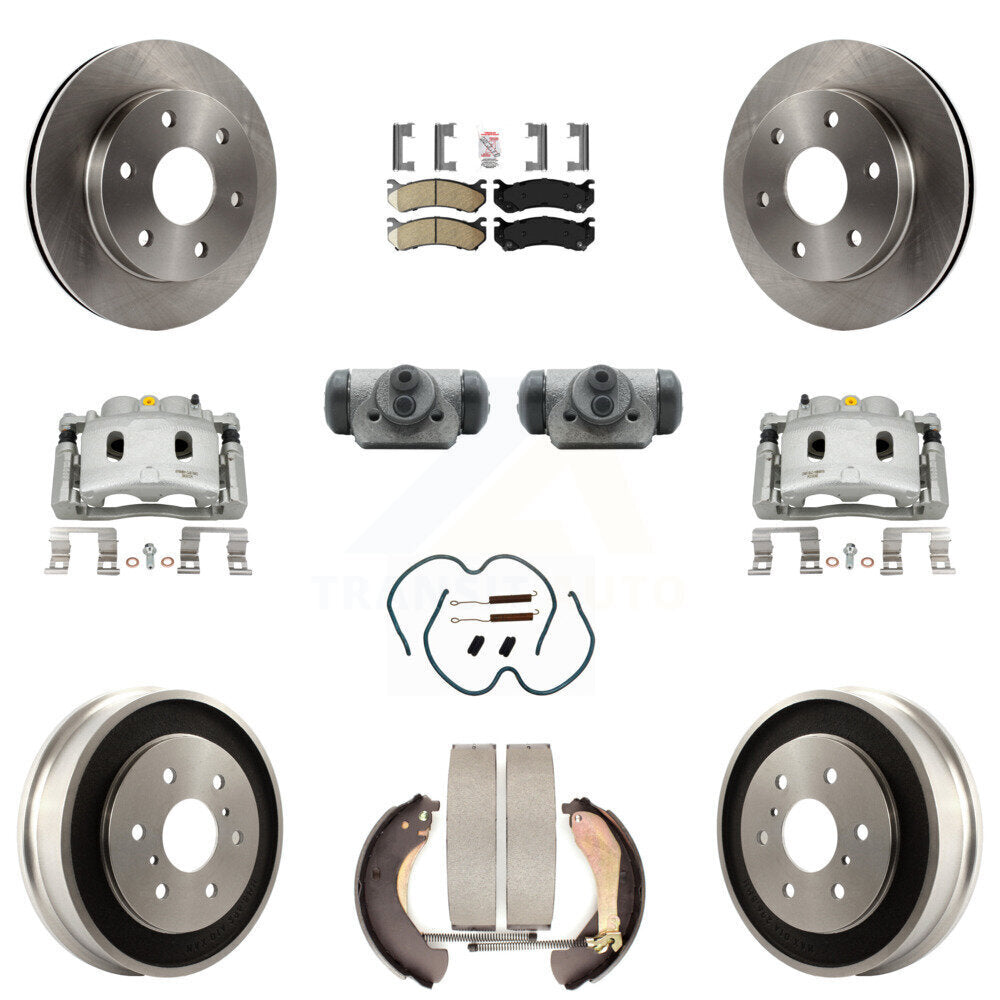 Transit Auto KC8-101657N Disc Brake Kit for 2007 Chevrolet Silverado 1500 - Front and Rear product image