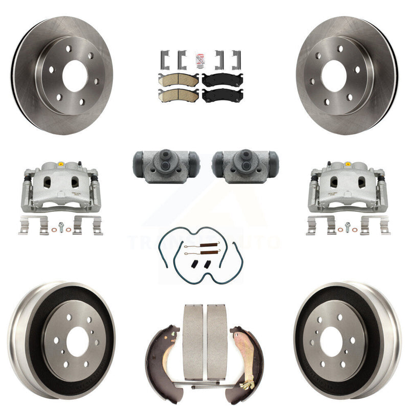 Transit Auto KC8-101657N Disc Brake Kit for 2007 Chevrolet Silverado 1500 - Front and Rear product image