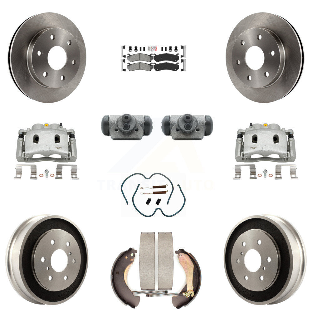Transit Auto KC8-101658N Disc Brake Kit for 2007 Chevrolet Silverado 1500 - Front and Rear product image