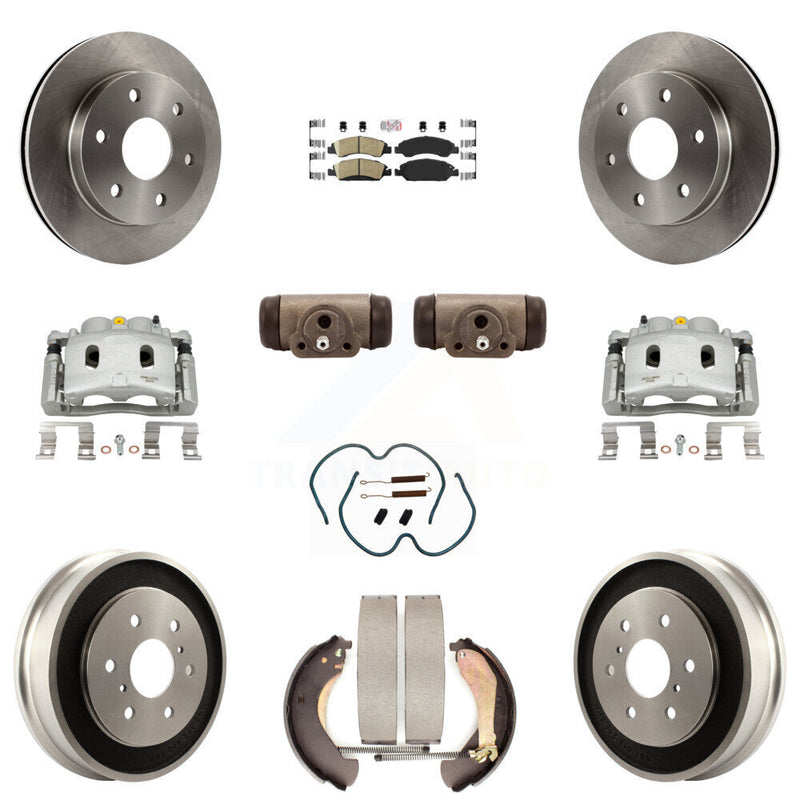 Transit Auto KC8-101659N Disc Brake Kit for 2007 GMC Sierra 1500 - Front and Rear product image