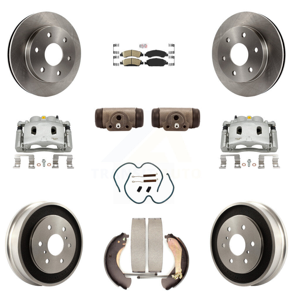 Transit Auto KC8-101660N Disc Brake Kit for 2007 GMC Sierra 1500 - Front and Rear product image