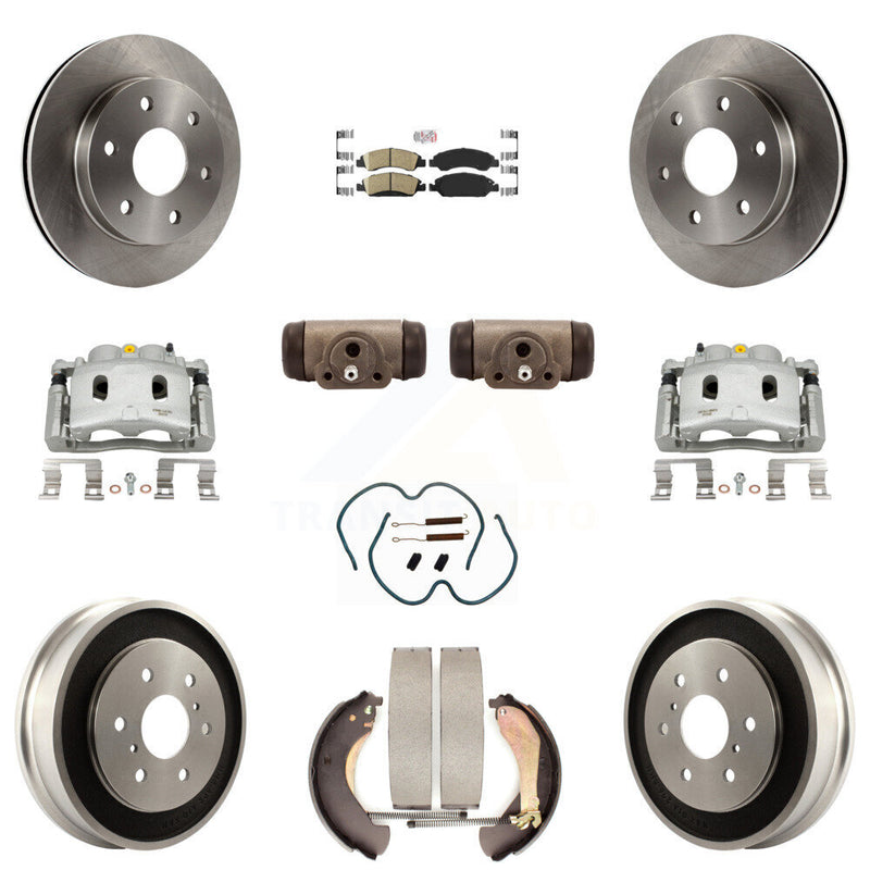 Transit Auto KC8-101660N Disc Brake Kit for 2007 GMC Sierra 1500 - Front and Rear product image