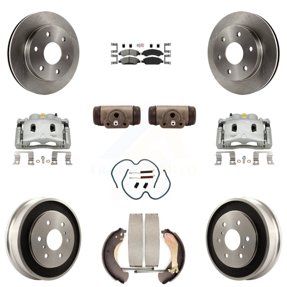 Transit Auto KC8-101661N Disc Brake Kit for 2007 GMC Sierra 1500 - Front and Rear product image