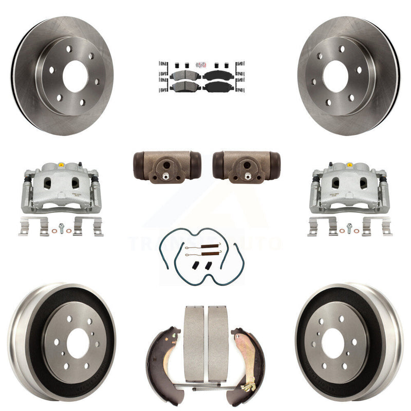 Transit Auto KC8-101661N Disc Brake Kit for 2007 GMC Sierra 1500 - Front and Rear product image