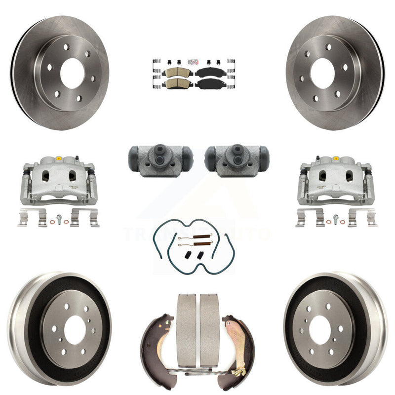 Transit Auto KC8-101662N Disc Brake Kit for 2007 GMC Sierra 1500 - Front and Rear product image