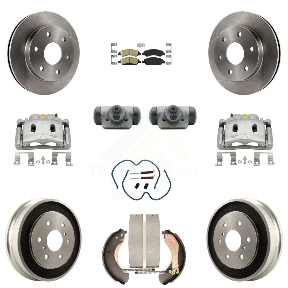 Transit Auto KC8-101663N Disc Brake Kit for 2007 GMC Sierra 1500 - Front and Rear product image