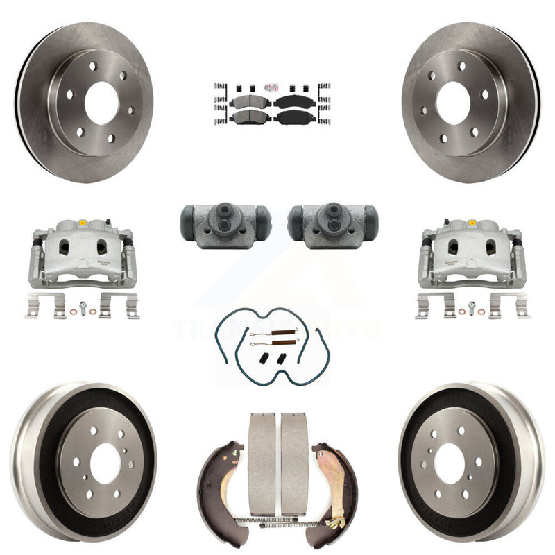 Transit Auto KC8-101664N Disc Brake Kit for 2007 GMC Sierra 1500 - Front and Rear product image