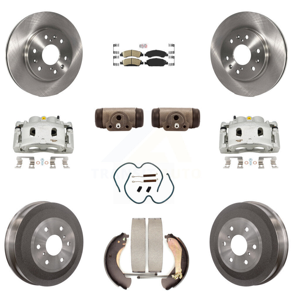 Transit Auto KC8-101666N Disc Brake Kit for 2009 Chevrolet Silverado 1500, GMC Sierra 1500 - Front and Rear product image