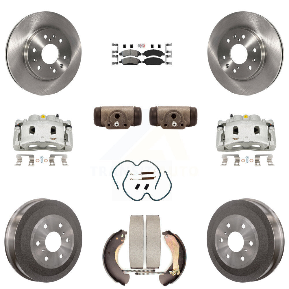 Transit Auto KC8-101667N Disc Brake Kit for 2009 Chevrolet Silverado 1500, GMC Sierra 1500 - Front and Rear product image