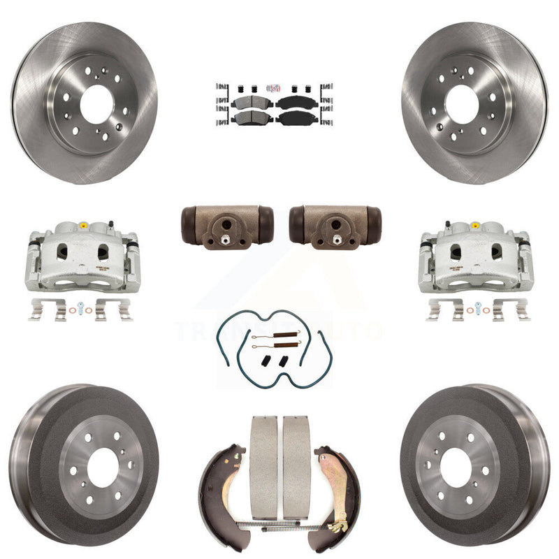 Transit Auto KC8-101667N Disc Brake Kit for 2009 Chevrolet Silverado 1500, GMC Sierra 1500 - Front and Rear product image