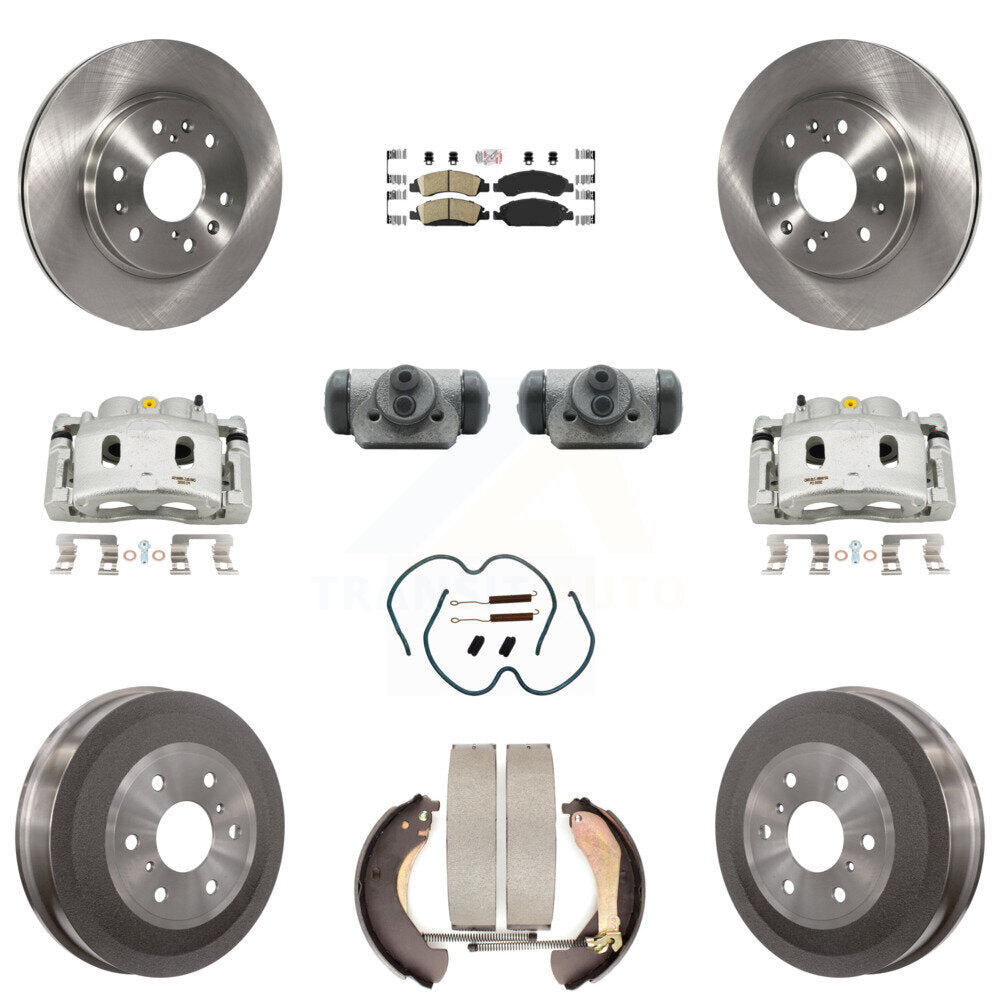 Transit Auto KC8-101668N Disc Brake Kit for 2009 Chevrolet Silverado 1500, GMC Sierra 1500 - Front and Rear product image