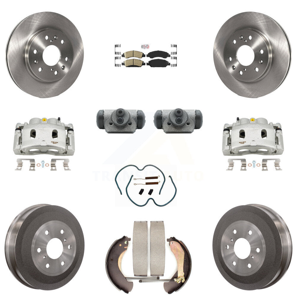 Transit Auto KC8-101669N Disc Brake Kit for 2009 Chevrolet Silverado 1500, GMC Sierra 1500 - Front and Rear product image