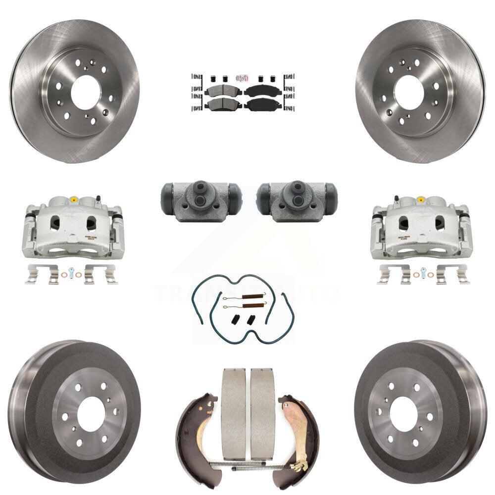 Transit Auto KC8-101670N Disc Brake Kit for 2009 Chevrolet Silverado 1500, GMC Sierra 1500 - Front and Rear product image