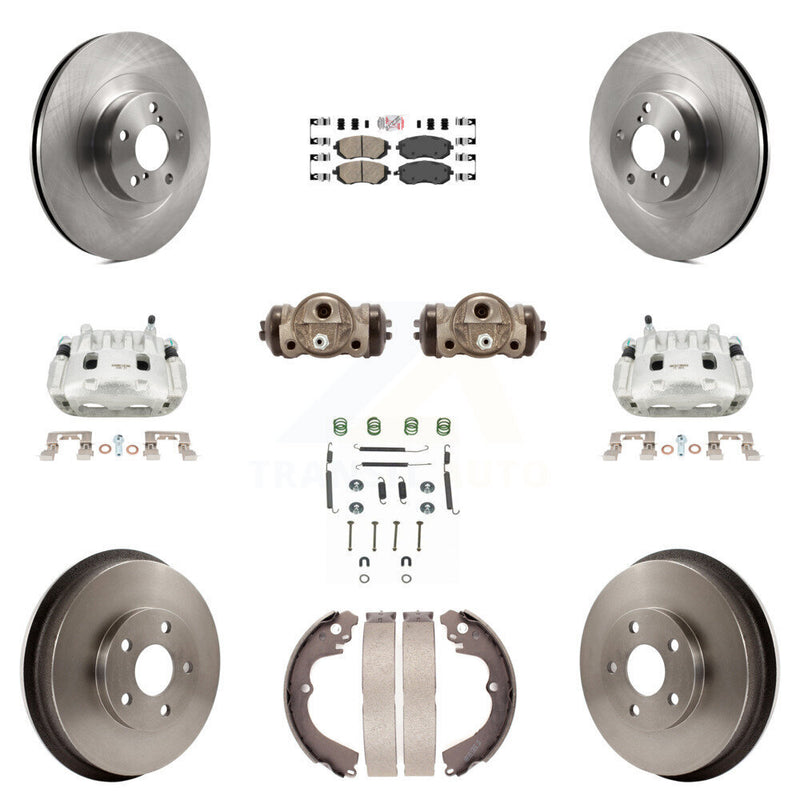 Transit Auto KC8-101671N Disc Brake Kit for 2003-2008 Subaru Forester, Subaru Impreza - Front and Rear product image