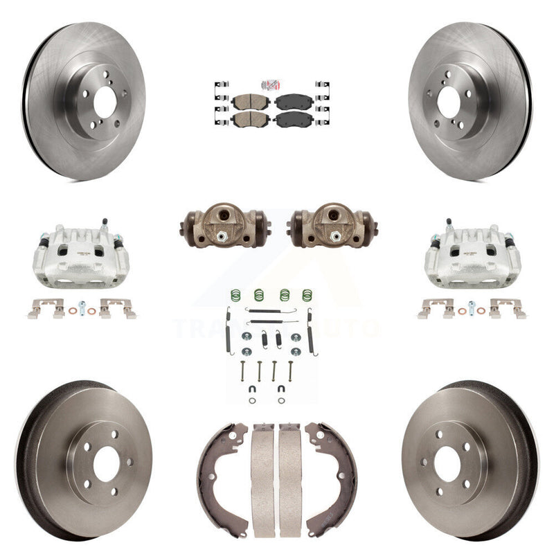 Transit Auto KC8-101672N Disc Brake Kit for 2003-2008 Subaru Forester, Subaru Impreza - Front and Rear product image
