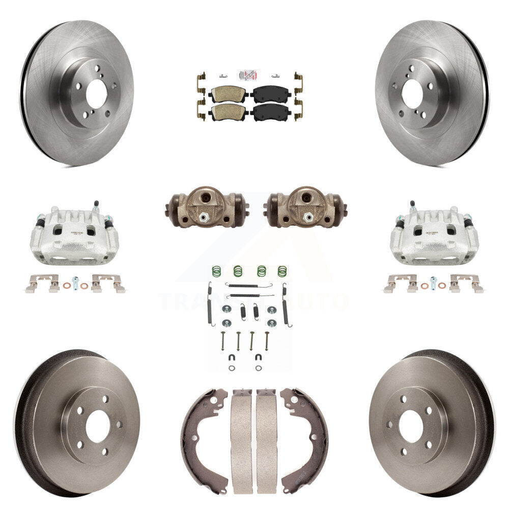 Transit Auto KC8-101673N Disc Brake Kit for 2003 Subaru Impreza - Front and Rear product image
