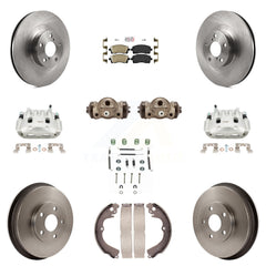 Transit Auto KC8-101673N Disc Brake Kit for 2003 Subaru Impreza - Front and Rear product image